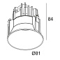 202 144 811 922 W Delta Light DIRO Встраиваемый светодиодный светильник DEEP RINGO TRIMLESS — фото 1