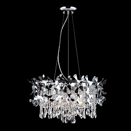ROMEO SP6 CHROME D600 Crystal Lux ROMEO люстра с множеством прозрачных подвесок на металлическом основании