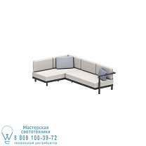 ALURA LOUNGE SET02A ЧЕРНЫЙ Royal Botania