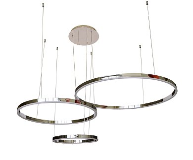 Люстра Kink Light Тор хром d80+60+40 08223,02PA(4000K)
