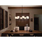 Ali 38.5" 8 Light Chandelier Black люстра 52502BK Kichler — фото 4