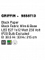 9858713 GRIFFIN Novaluce светильник LED E27 1x12Вт 230В IP20