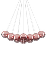 RANDOM CLOUD PENDANT 23 LIGHTS D.28 CM / ROSE GOLD 3000K CE