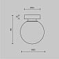 MOD321WL-01W Maytoni Basic form Настенный светильник 40W Белый — фото 4