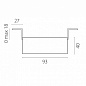 G214603 Lightstar Domino встраиваемый светильник 6.5W — фото 3