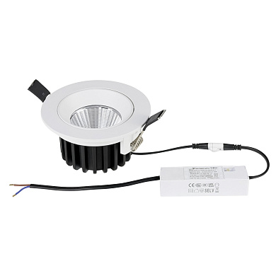 Встраиваемый светильник Lightstar Soffi IP65 круглый 10Вт