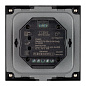 034780 Arlight Панель SMART-P6-DIM-G-IN Black (12-24V, 4x3A, Sens, 2.4G) — фото 1