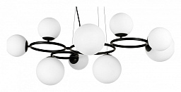 815097 Lightstar Globo подвесной светильник с белыми шарообразными плафонами