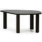 608236 Normann Copenhagen Sculp Журнальный столик L, темный тонированный ясень — фото 1