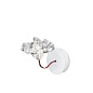 Slamp Lafleur AP современный дизайнерский настенный светильник золотой; чёрный LAFWM00VLV00000000EU — фото 2