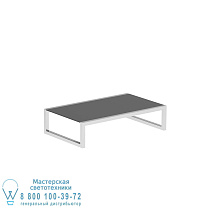 СТОЛ NINIX 150X90CM ИЗ НЕРЖАВЕЮЩЕЙ КАМЕРЫ И КЕРАМИЧЕСКОГО ЧЕРНОГО EL POL Royal Botania