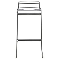 Hee Bar Stool H75, сталь, порошковая окраска, серый асфальт