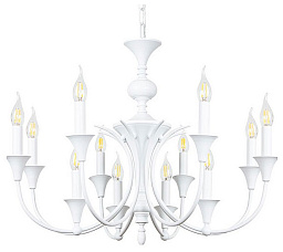 A4094LM-12WH Arte Lamp Collinetta подвесная люстра с шестью лампами классического дизайна