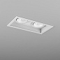 Встраиваемый светильник AQForm SQUARES next 50x2 LED recessed — фото 1