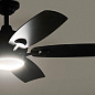56" Tranquil 5 Blade LED Outdoor Ceiling Fan Satin Black люстра-вентилятор 310080SBK Kichler