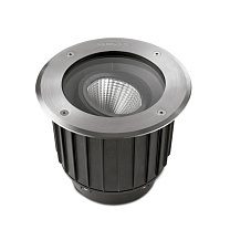 Recessed uplighting IP65/IP67 Gea Cob LED Aluminium ø223mm LED 23W 2700K AISI 316 stainless steel 2414lm
