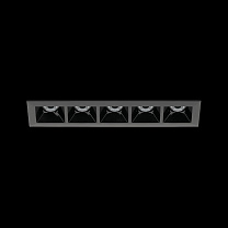 Kura X5 LED 4K 10W Nero  700mA - 15V 18°
