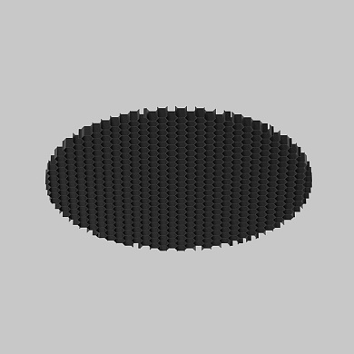 Комплектующие для светильника Maytoni Focus Led Черный HoneyComb-D75