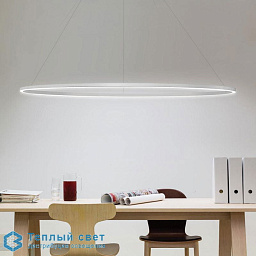 ELLISSE PENDANT MAJOR - down light - suspension Nemo Ellisse подвесной светильник с двумя кольцами и матовым покрытием
