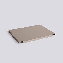 Крышка для ящика HAY Colour Crate Lid Metal M, теплый серый