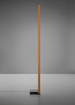 торшер бронзового цвета с прямой стойкой