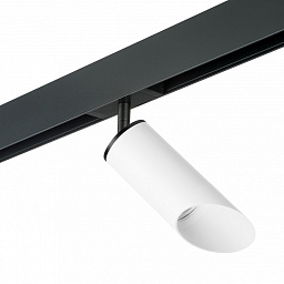 PRO43636 Lightstar Rullo трековый прожектор белого оттенка с наклонным отражателем для однофазного шинопровода