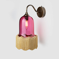 Vintage Bell Petite Wall Light рубиновый