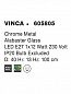 605805 VINCA Novaluce светильник LED E27 1x12W IP20