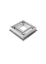 Система освещения Laminis L2 (Strip LED) F33 Квадратный стартовый модуль 32.5 см Серый окрашенный Fabbian