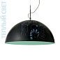 In-es.artdesign Mezza Luna 1 Lavagna SP люстра чёрный; серебро IN-ES05010L-AR — фото 1