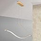 HL 6-1616 gold Donna Orion подвесной линейный светильник — фото 1