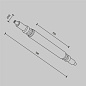 CA004RC-B Maytoni Accessories for system Axity Комплектующие для систем освещения с токоведущими элементами Черный — фото 5