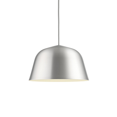 Ambit Pendant Lamp подвесной светильник Muuto Brushed Aluminum - Ø 25 cm AMBPEN2507
