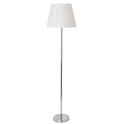 A2581PN-1CC Arte Lamp ELBA торшер с белым абажуром и металлической стойкой