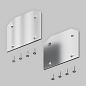 TRA010MPEC-21S Maytoni Accessories for tracks Gravity Комплектующие для встраиваемой трековой системы Серебро — фото 1