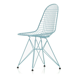 4055737181238 Vitra Wire Стул сетчатый металлический голубой