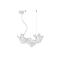 HANSS00PRS01RG9000EU SLAMP Hanami люстра дизайнерская красная с цветочными формами