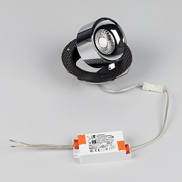 SP-PLURIO-BUILT-TRIMLESS-R120-9W Arlight Plurio встраиваемый безрамочный поворотный светильник