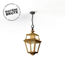 Place des Vosges 2 N° 1; Clear glass E27 105W; Raw brass