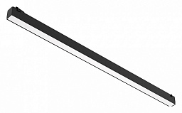 2475/06 SP-30 Divinare Decorato прямолинейный трековый светильник черного цвета для трекоременной системы 48V