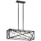 Moorgate 5 Light Linear Chandelier Black люстра 44081BK Kichler — фото 7