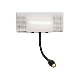 Бра Favourite Twin 4066-2W — белое бра для чтения с выключателем и светом вверх-вниз