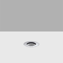 Light Up Floor-recessed Orbit luminaire D=45mm - Flush-mounted stainless steel frame - Warm White LED - Super Spot optic 1W 79.3lm (350mA) - 1.4W 109.8lm (500mA) - 2W 146.4lm (700mA) - 2700K
