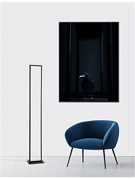 9500812 Nova Luce Cornice напольный торшер с прямоугольной рамой и встроенной подсветкой