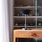 DL20 table lamp chrome base Dyberg Larsen настольная лампа черная 8080 — фото 1