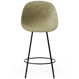 609236 Normann Copenhagen Mat Барный стул 65 см, водоросли / черный
