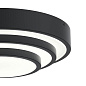 Dombard 14" LED Flush Mount Matte Black потолочный светильник 84320MBK Kichler — фото 1