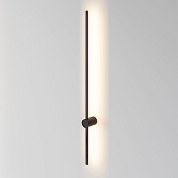 a061491 Elektrostandard Cane настенный светильник для интерьерной подсветки с вертикальной линейной штангой и круглым центральным основанием