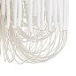 Люстра Arteriors Tilda Large, белёное дерево и белое железо — фото 9