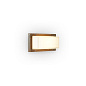 Уличный настенный светильник Ice Cubic rectangular Moretti Luce 3410 — фото 3